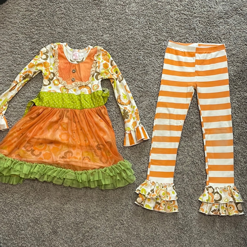 Cute Fall Set For Girls Size 6X